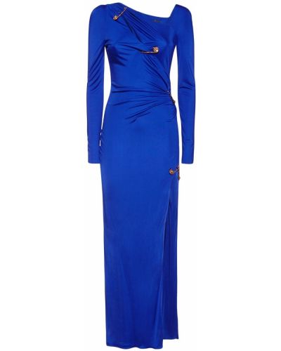 Rochie din jerseu Versace - Albastru