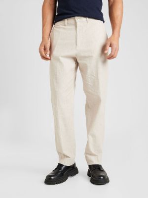 Pantaloni chino Abercrombie & Fitch bianco