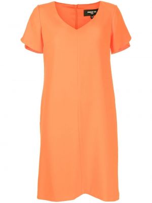 Krepp minikleid Paule Ka orange