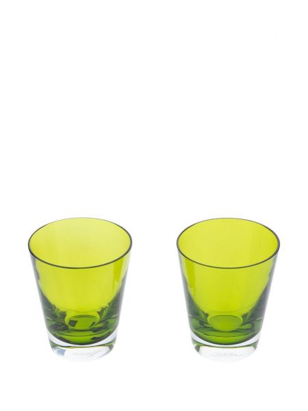 Brille mit kristallen Baccarat grün