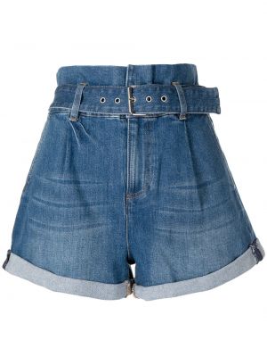 Shorts en jean Alice + Olivia bleu