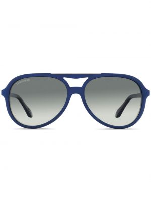 Okulary przeciwsłoneczne Longines niebieskie