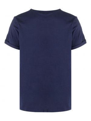 T-shirt aus baumwoll Maison Labiche blau