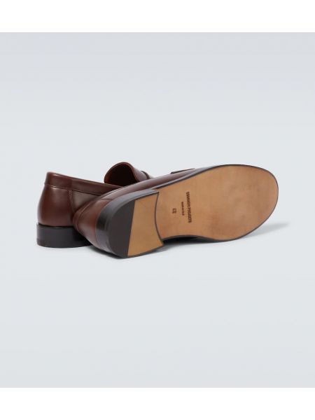 Pantofi loafer din piele Common Projects maro