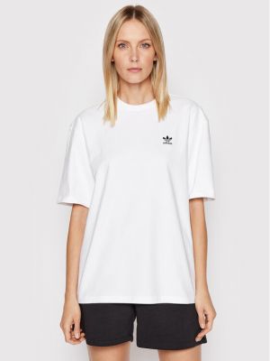 Majica bootcut Adidas bijela