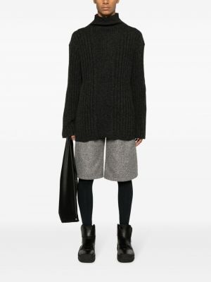 Sweter asymetryczny Yohji Yamamoto szary