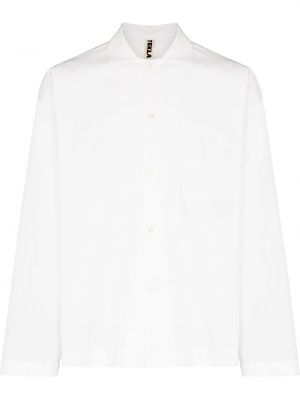 Krekls ar pogām Tekla balts