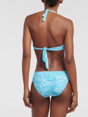 Bikini nyomtatás Melissa Odabash kék