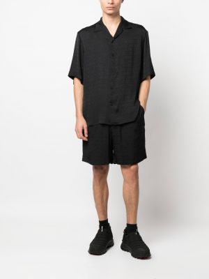 Krekls ar apdruku Moschino melns
