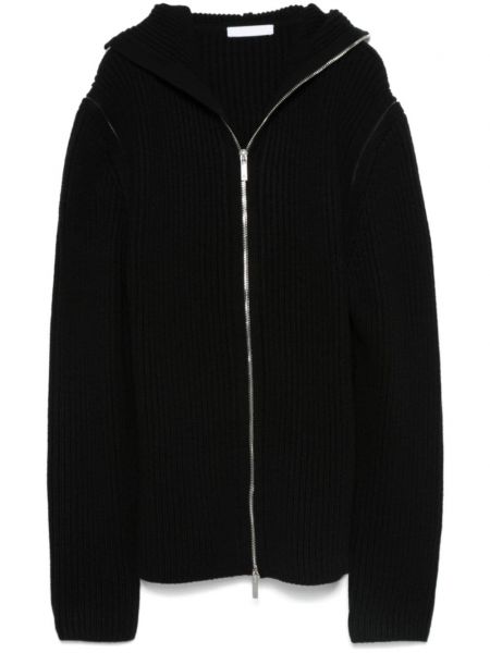 Triko hoodie Helmut Lang siyah