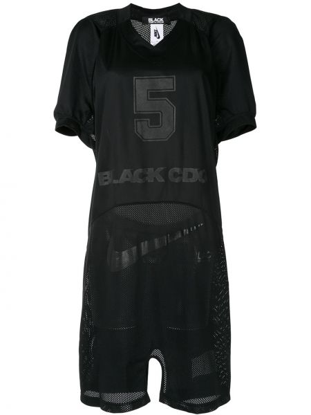 Vestido de tela jersey Comme Des Garçons Pre-owned negro