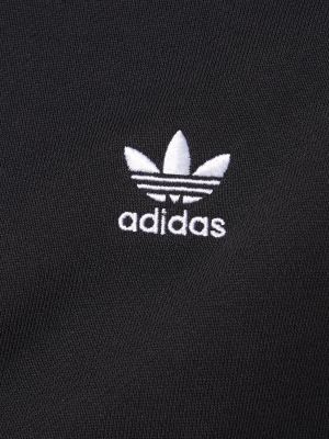 Hanorac cu glugă oversize Adidas Originals negru