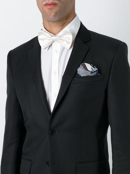 Krawat z kokardką Dolce And Gabbana biały