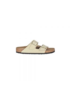 Klapki Birkenstock beżowe