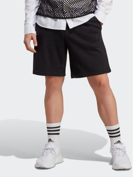 Pantaloni scurți sport Adidas negru