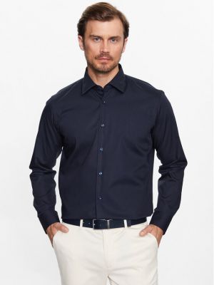 Marškiniai Boss mėlyna