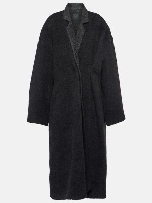 Palton de lână din fleece Givenchy