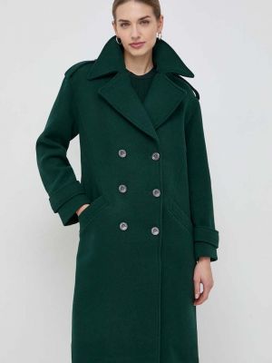 Вълнено палто Morgan зелено