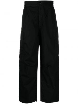 Pantalon cargo en coton avec poches Carhartt Wip noir