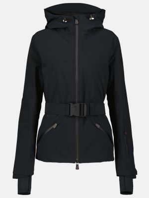 Черная горнолыжная куртка Moncler Grenoble