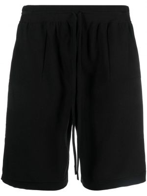 Pantaloni scurți Maison Flaneur negru