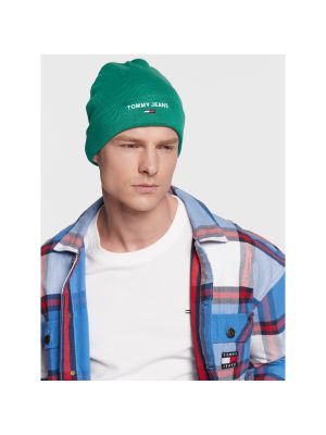 Gorro Tommy Jeans verde