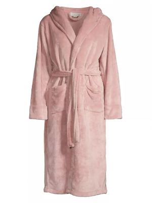 Флисовый халат Marie-chantal розовый
