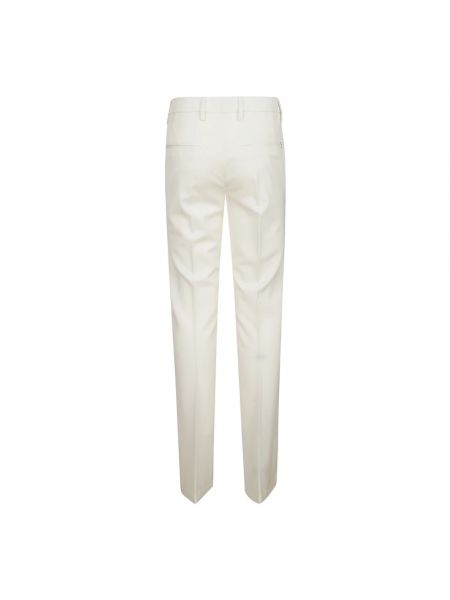 Pantalones chinos skinny bootcut Dondup blanco