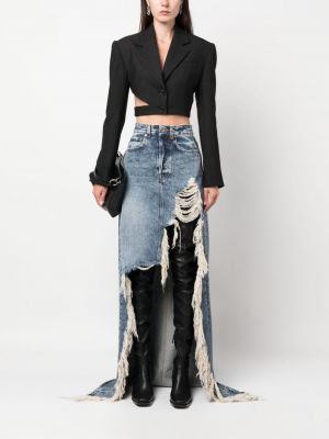 Spódnica jeansowa z wysoką talią Vetements