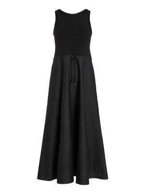 Φόρεμα Tommy Hilfiger Curve μαύρο