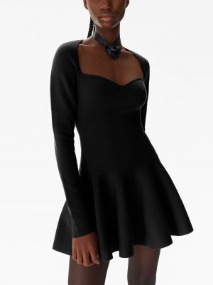Koktejlové šaty Nina Ricci černé