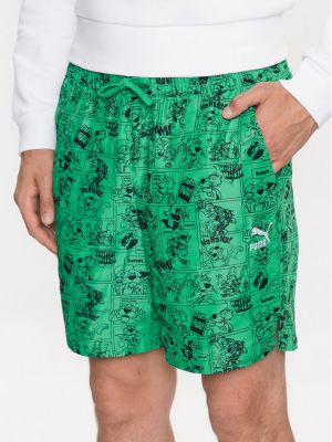 Sportske kratke hlače Puma zelena