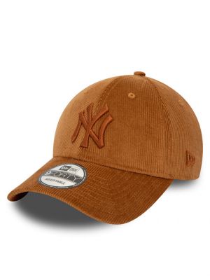 Kepurė su snapeliu New Era ruda