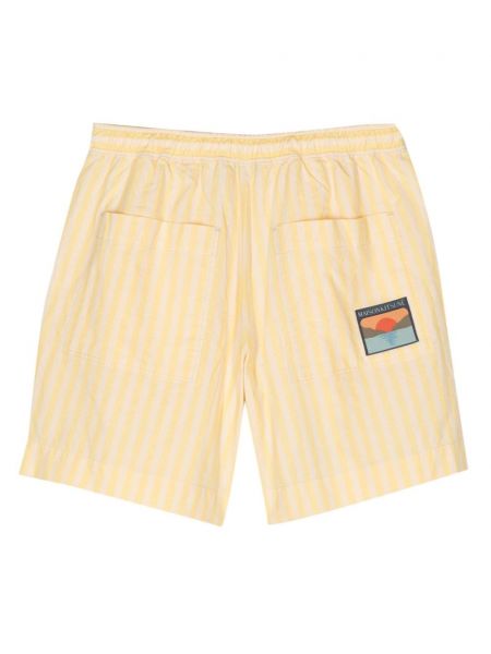 Shorts casual Maison Kitsuné jaune