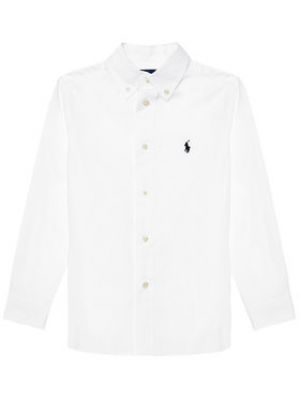 Slim fit priliehavá košeľa Polo Ralph Lauren biela