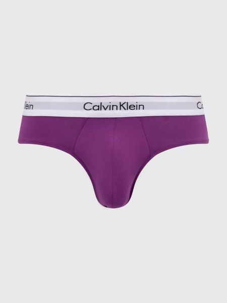 Слипы Calvin Klein Underwear фиолетовые