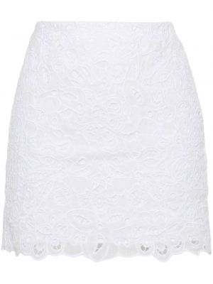 Bavlněné mini sukně Isabel Marant bílé