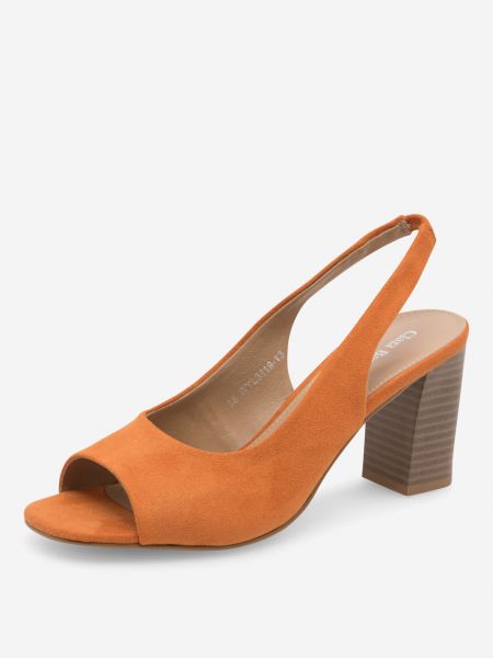 Sandály Clara Barson oranžové