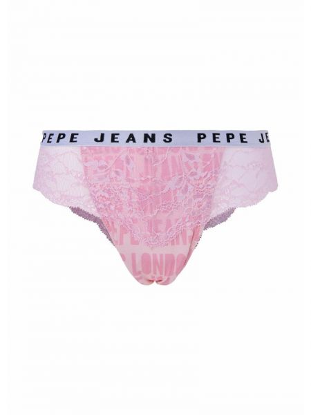 Slipy Pepe Jeans różowe
