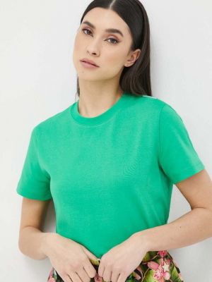 Bavlněné tričko Miss Sixty zelené