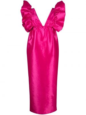 Коктейлна рокля Kika Vargas розово