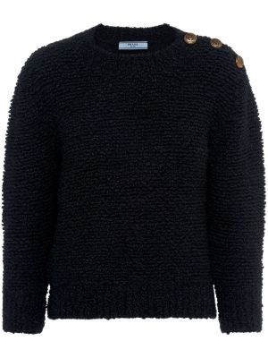 Пуловер Prada черно