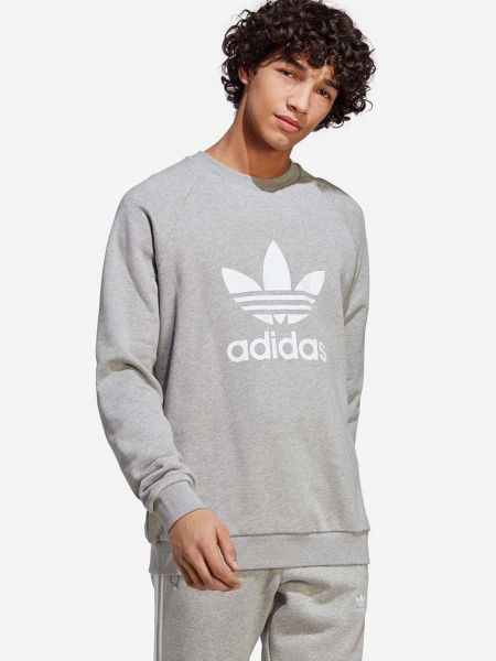 Bluza dresowa bawełniana Adidas Originals szara