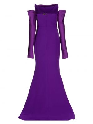 Krepinis vakarinė suknelė Rhea Costa violetinė