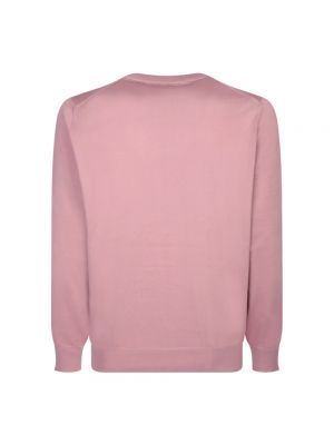 Bluza bawełniana Brunello Cucinelli różowa