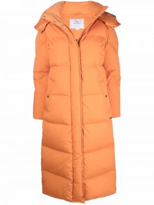 Daunen mantel mit reißverschluss Woolrich orange