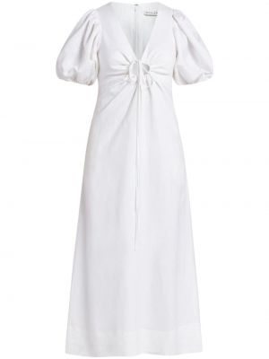Миди рокля Shona Joy бяло