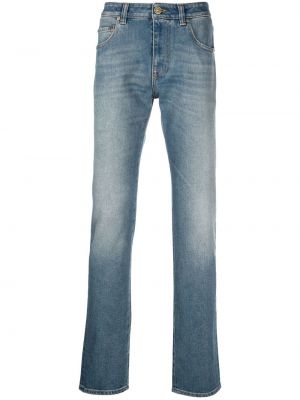 Brodert skinny jeans Etro blå