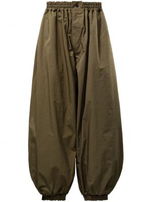 Teplákové nohavice Reebok Ltd zelená