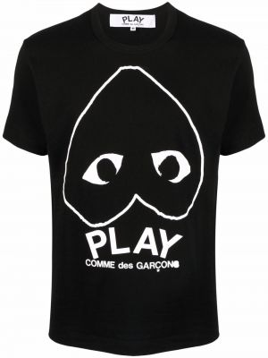 Camiseta con estampado Comme Des Garçons Play